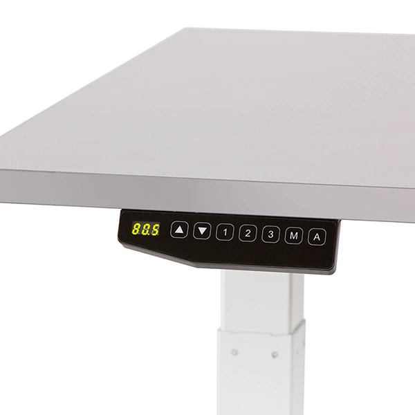 Scrivanie motorizzate - 140 x 80 x 116 cm - bianco - Rocada