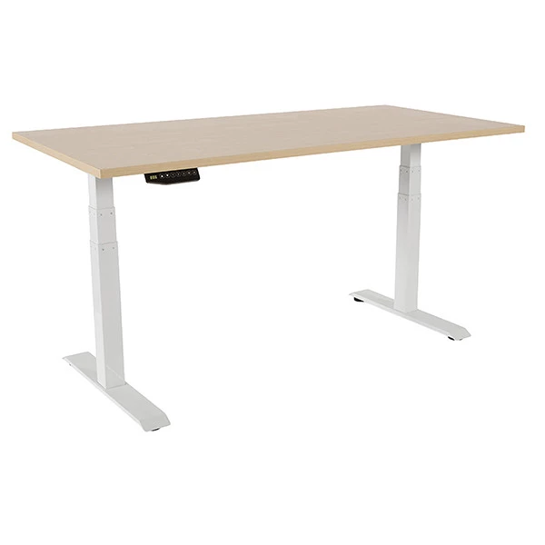 Scrivanie motorizzate - 140 x 80 x 116 cm  - faggio - Rocada