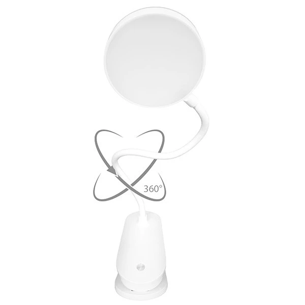 Lampada con aggancio clip - LED - bianco