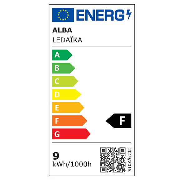 Lampada Ledaika - 10W - legno - Alba