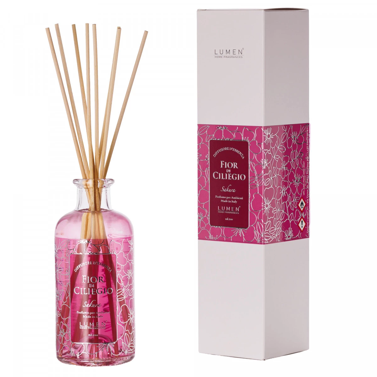 Diffusore d'essenza - bastoncino - fior di ciliegio/sakura - 200ml - Methodo