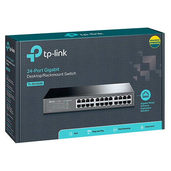 Switch Gigabit - 24 Porte per desktop e rack - TP-LINK