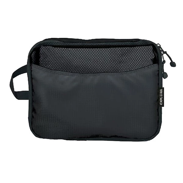 Organizer da viaggio Explora - tessuto - nero - Lebez - set 3 pezzi