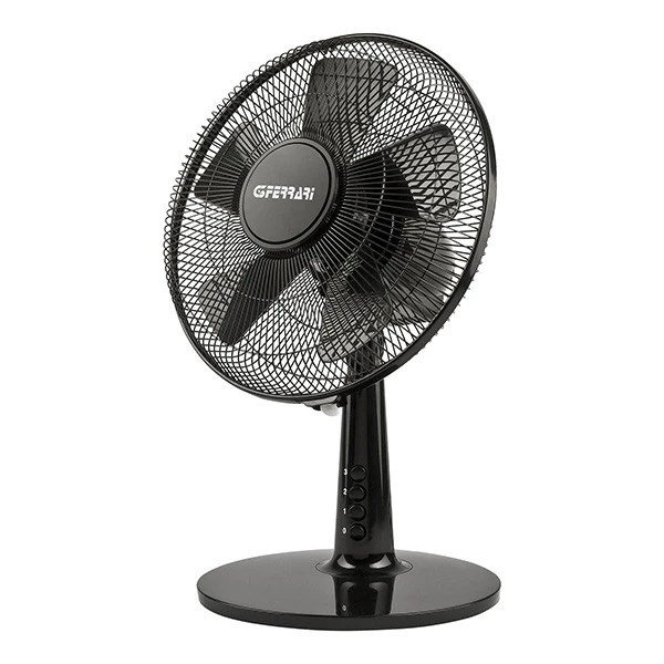 Ventilatore da tavolo Total Black 30 - 3 velocit&agrave; - 35 W - pala diametro 30 cm - nero - G3 Ferrari