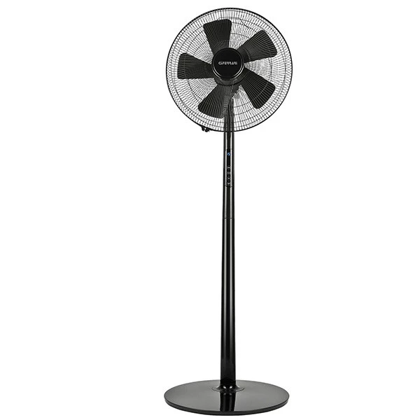 Ventilatore da terra TOTAL BLACK REMOTE - con piantana - 45 W - pala diametro 40 cm - nero - G3 Ferrari