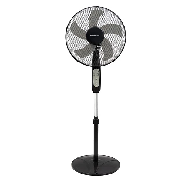 Ventilatore da terra MF1681BR - con piantana, telecomando e pannello di controllo - 30 W - diametro 40 cm - 43 x 40 x 125 cm - Melch ioni family