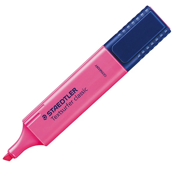 Evidenziatore Textsurfer&reg; Classic - punta a scalpello - tratto 1,0-5,0mm - colori assortiti - Staedtler - expo 60 pezzi
