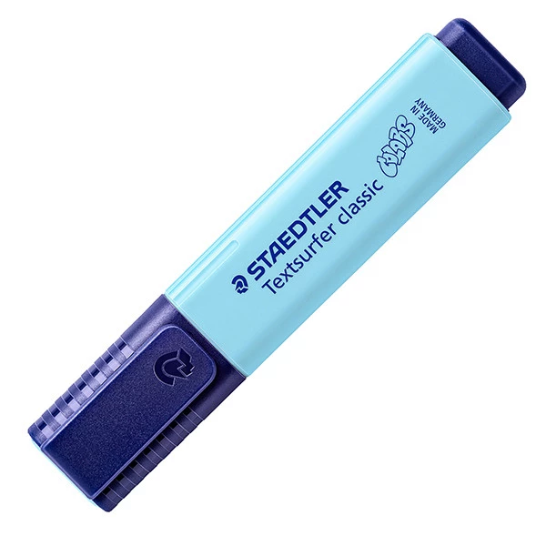 Evidenziatore Textsurfer&reg; Pastel - punta a scalpello - tratto 1,0-5,0mm - colori assortiti - Staedtler - expo 60 pezzi