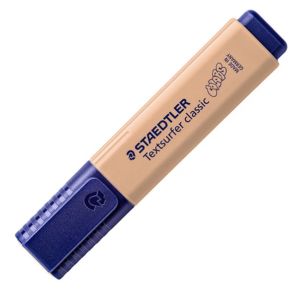 Evidenziatore Textsurfer&reg; Pastel - punta a scalpello - tratto 1,0-5,0mm - colori assortiti - Staedtler - expo 60 pezzi