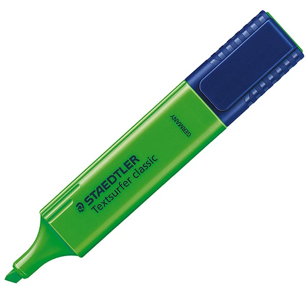 Evidenziatore Textsurfer&reg; Classic - punta a scalpello - tratto 1,0-5,0mm - colori assortiti - Staedtler - expo 100 pezzi