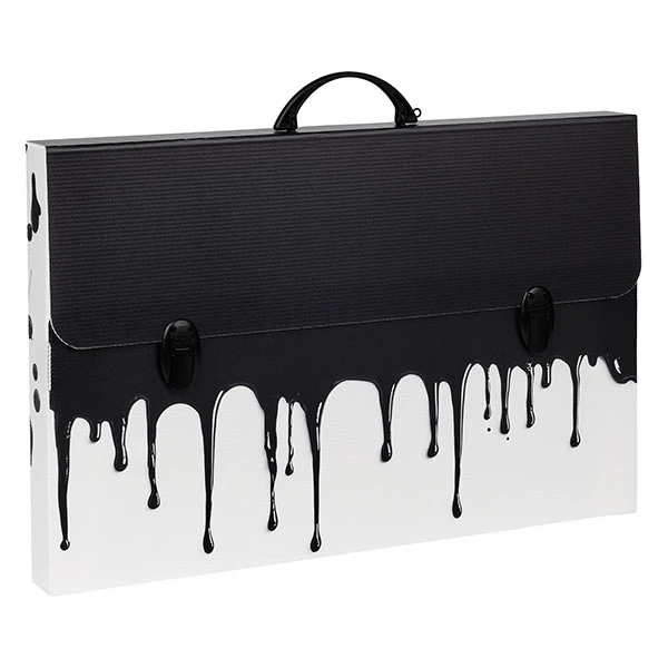 Valigetta polionda Grafitti - 36,5 x 56,5 cm - dorso 5,5 cm - fantasie assortite - Favorit