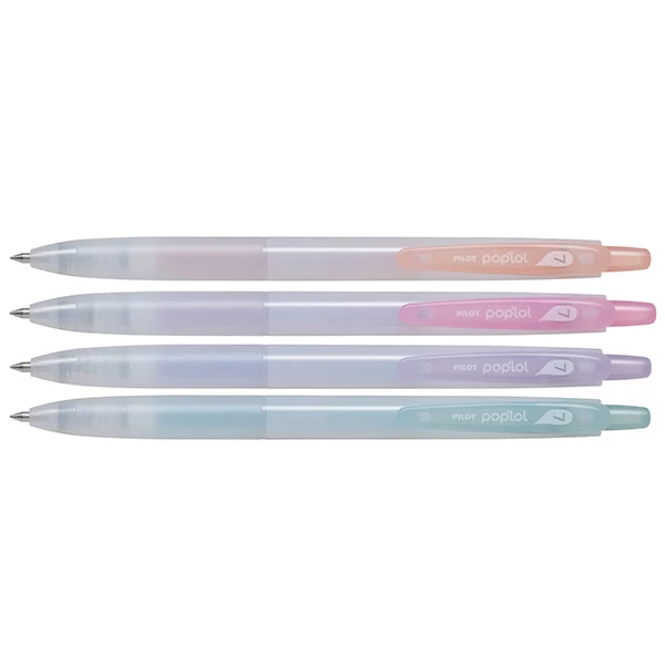 Roller gel pop'lol - colori assortiti classic + pastel - Pilot - expo 48 pezzi
