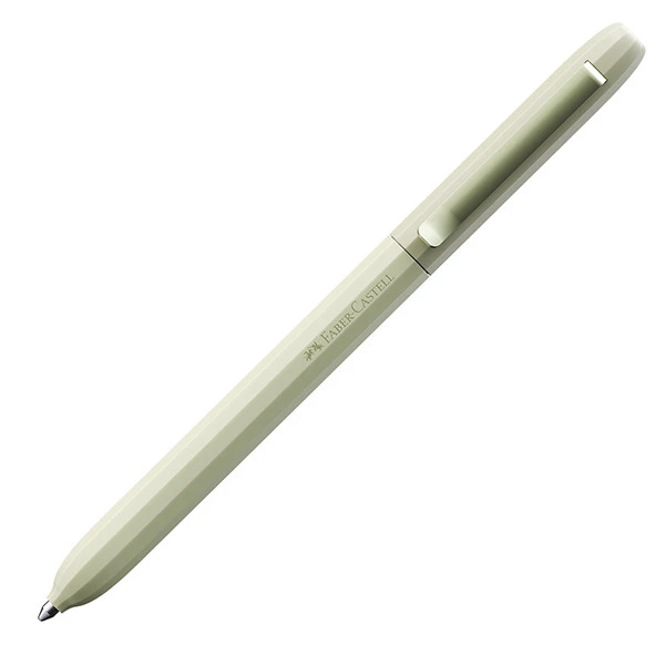 Penna a sfera Avori - XB - fusto colori assortiti - Faber-Castell - expo da 18 pezzi