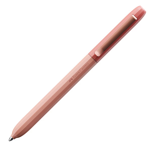 Penna a sfera Avori - XB - fusto colori assortiti - Faber-Castell - expo da 18 pezzi