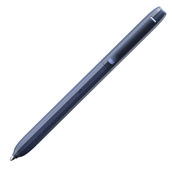 Penna a sfera Avori - XB - fusto colori assortiti - Faber-Castell - expo da 18 pezzi