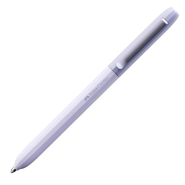Penna a sfera Avori - XB - fusto colori assortiti - Faber-Castell - expo da 18 pezzi