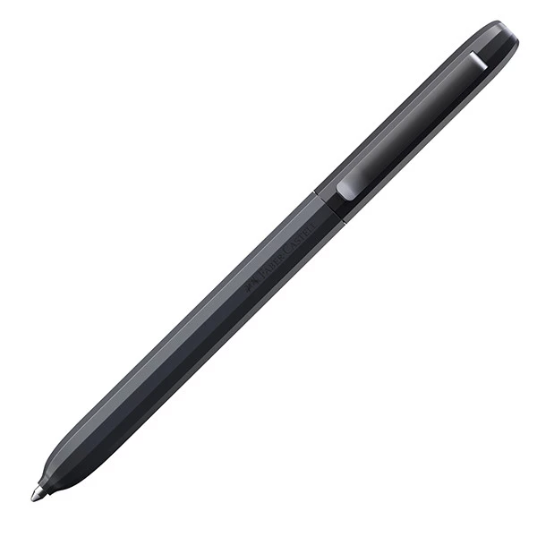 Penna a sfera Avori - XB - fusto colori assortiti - Faber-Castell - expo da 18 pezzi