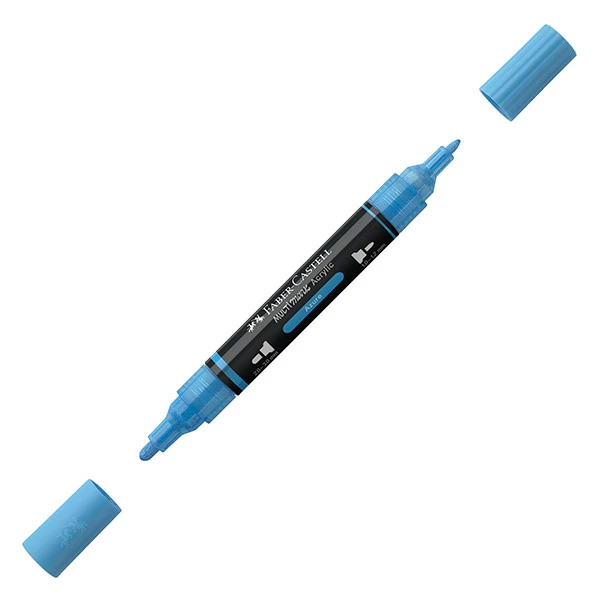 Marcatore acrilico Multimark - colori assortiti - Faber-Castell - expo da 54 pezzi
