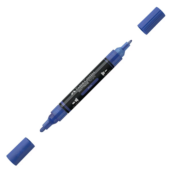 Marcatore acrilico Multimark - colori assortiti - Faber-Castell - expo da 54 pezzi