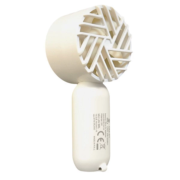 Mini ventilatore ricaricaricabile - 3 velocit&agrave; - 2 W - 5,2 x 4,2 x 12,5 cm - colori assortiti - Mulin