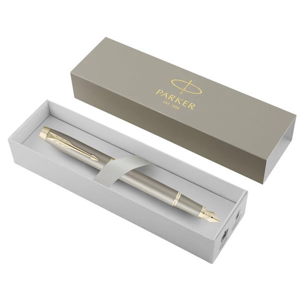 Penna stilografica IM Line Up - punta M - Sabbia - Parker