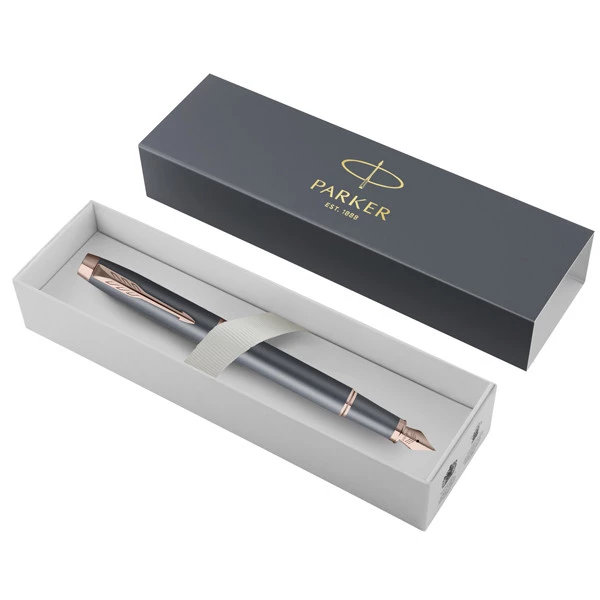 Penna stilografica IM Line Up - punta M - Ardesia - Parker