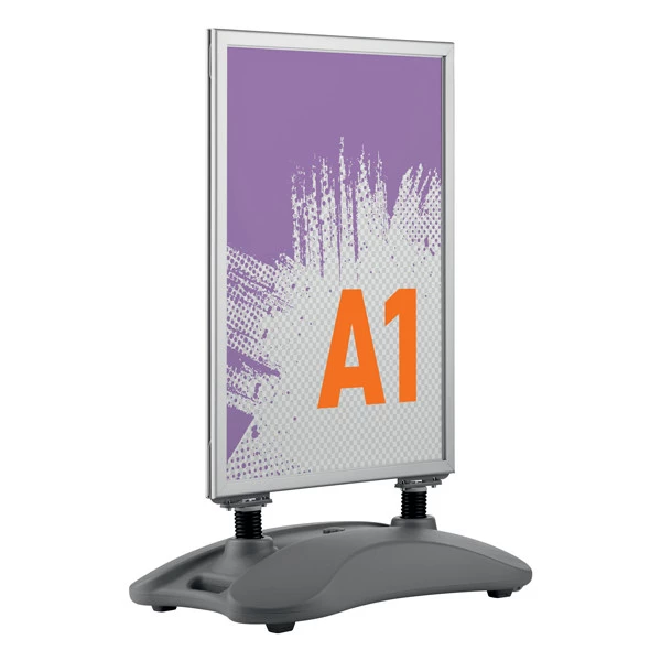 Cavalletto Heavy Base Outdoor - bifacciale - A1 - Durable