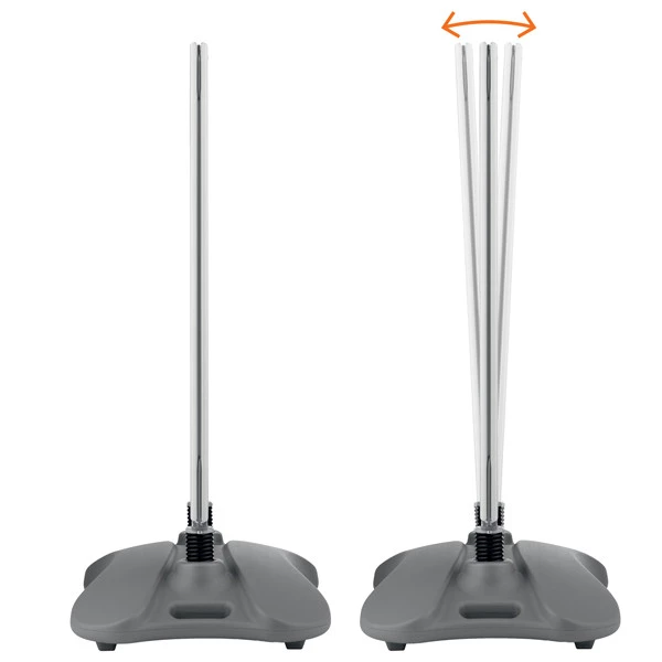 Cavalletto Heavy Base Outdoor - bifacciale - A1 - Durable
