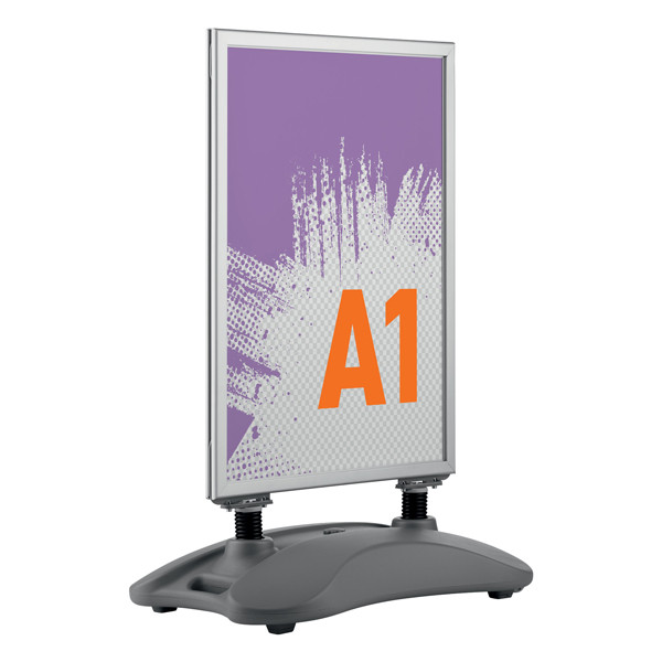 Cavalletto Heavy Base Outdoor - bifacciale - A1 - Durable