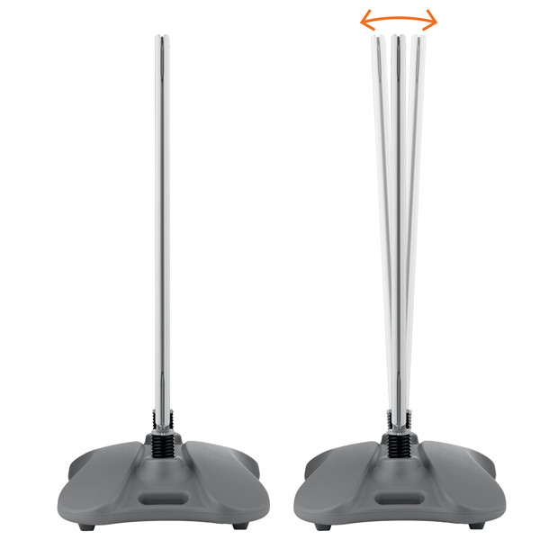 Cavalletto Heavy Base Outdoor - bifacciale - A1 - Durable