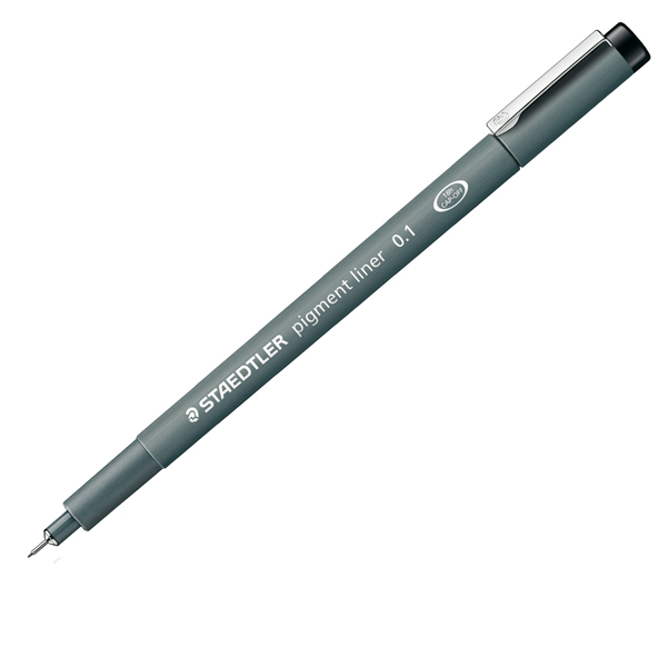 Pennarello Pigment Liner 308 - nero - 0,1 mm - Staedtler