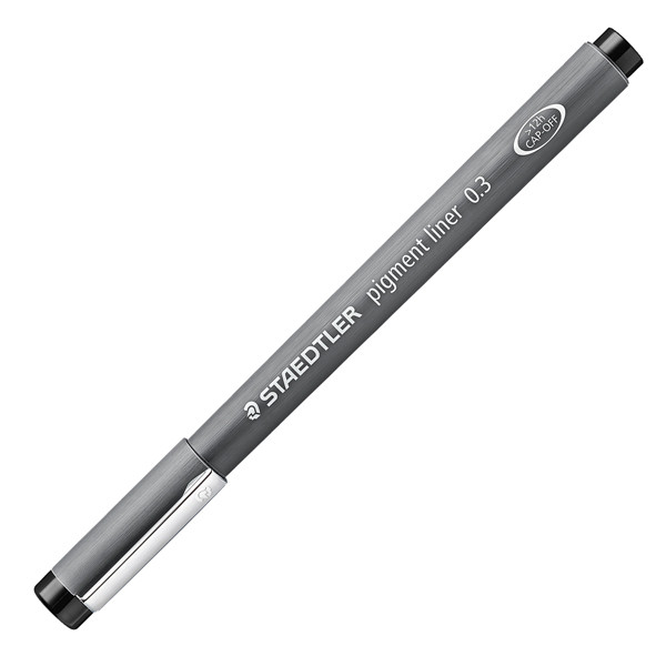 Pennarello Pigment Liner 308 - nero - 0,3 mm - Staedtler