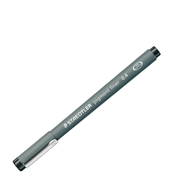 Pennarello Pigment Liner 308 - nero - 0,4 mm - Staedtler