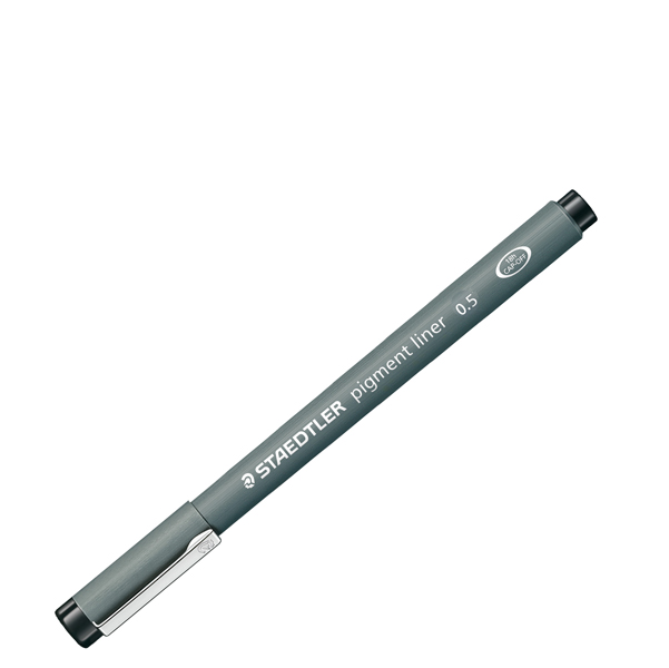 Pennarello Pigment Liner 308 - nero - 0,5 mm - Staedtler