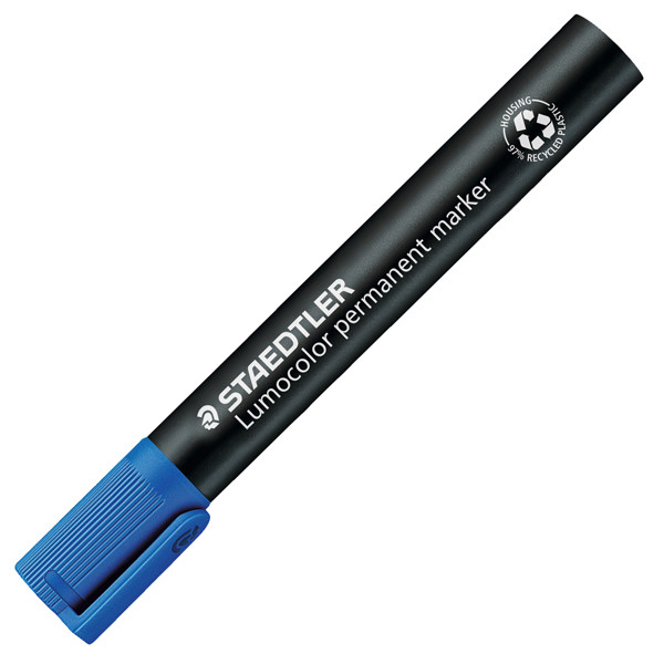 Marcatore Lumocolor Permanent 352 - punta tonda - tratto 2 mm - blu - Staedtler