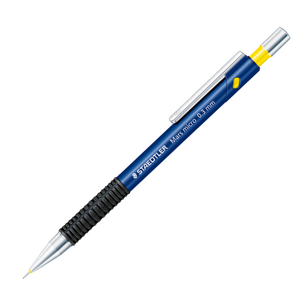 Portamine Mars Micro 775 - mina 0,3 mm - fusto blu/nero - Staedtler