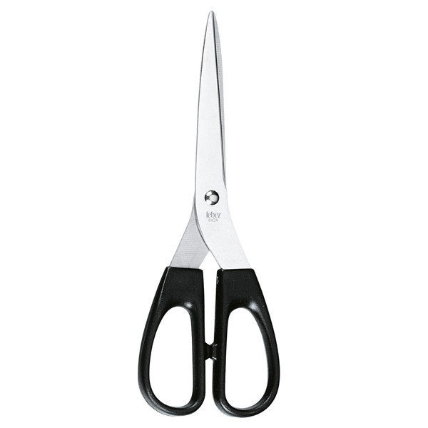 Forbice 4331 Professional - 21,5 cm - lama acciaio inox - nero/grigio - Lebez