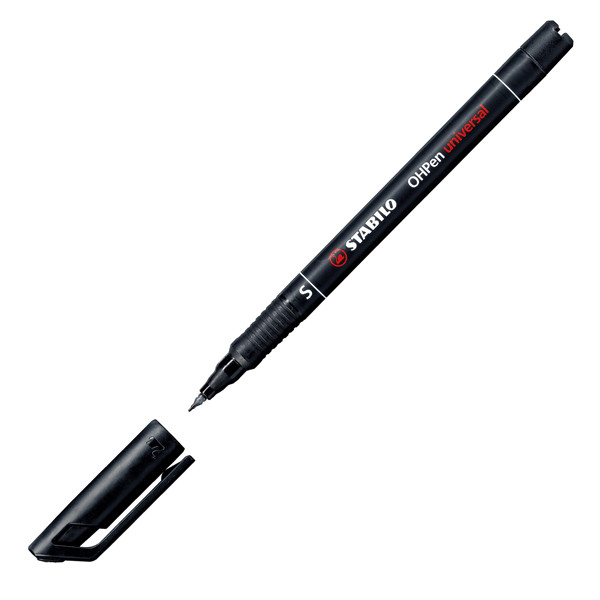 Pennarello OHPen universal permanente 841 - punta superfine 0,4 mm - nero - Stabilo