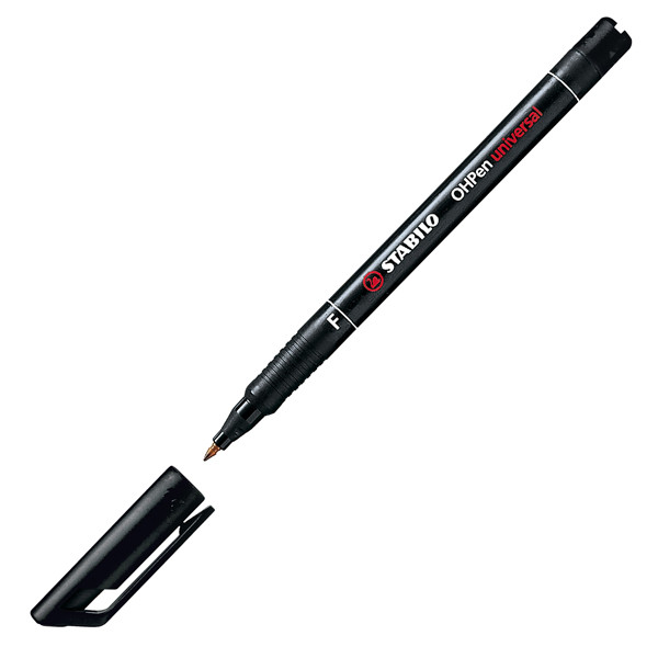 Pennarello OHPen universal permanente 842 - punta fine 0,7 mm - colori assortiti - Stabilo - conf. 8 pezzi