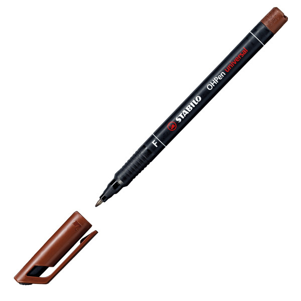 Pennarello OHPen universal permanente 842 - punta fine 0,7 mm - colori assortiti - Stabilo - conf. 8 pezzi