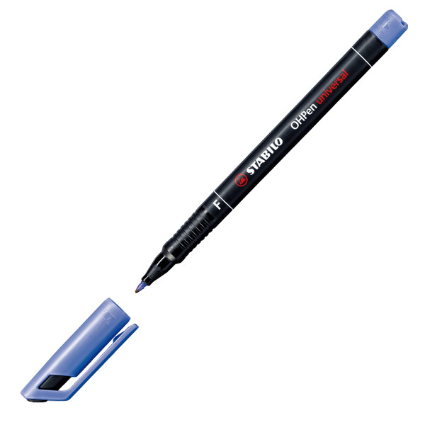 Pennarello OHPen universal permanente 842 - punta fine 0,7 mm - colori assortiti - Stabilo - conf. 8 pezzi