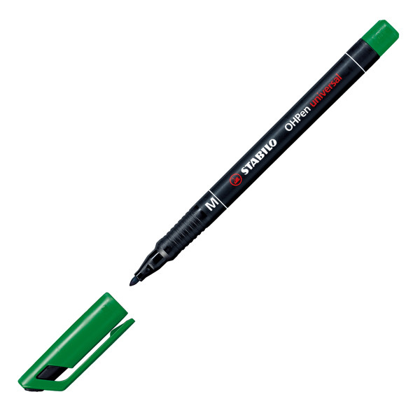 Pennarello OHPen universal permanente 843 - punta media 1 mm - colori assortiti - Stabilo - conf. 8 pezzi