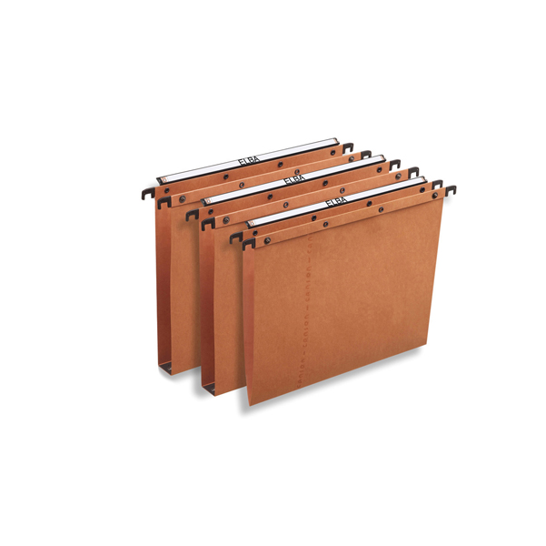 Cartella sospesa - cassetto Ultimate - interasse 33 cm - fondo V - 31,6x25 cm - arancio - Elba