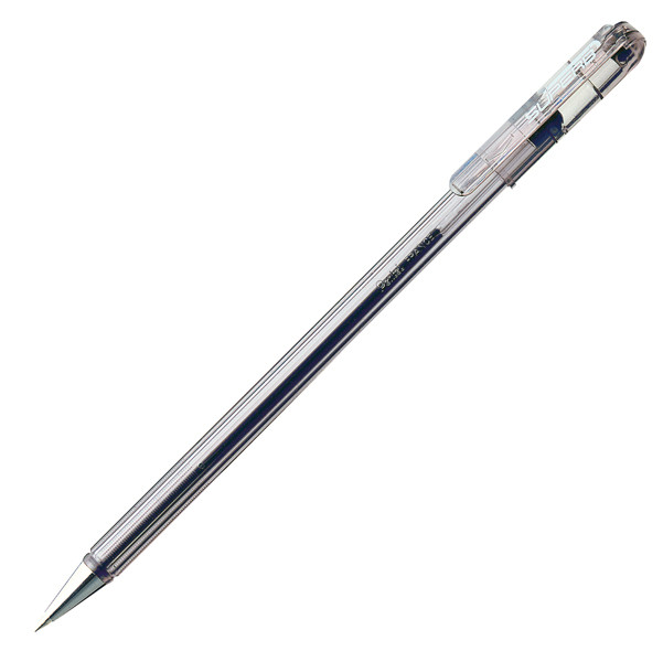 Penna a sfera con cappuccio Superb BK77 - punta 0,7 mm - nero - Pentel