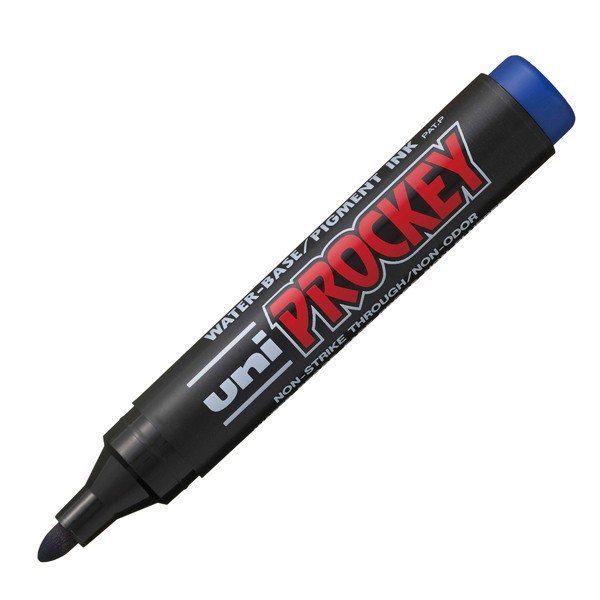 Marcatore Uni Prockey M122 - punta conica da 1,20-1,80mm  - blu - Uni Mitsubishi