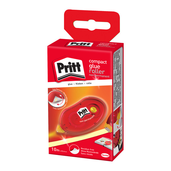 Colla a nastro Roller Compact - removibile - 8,4 mm x 10 m - Pritt