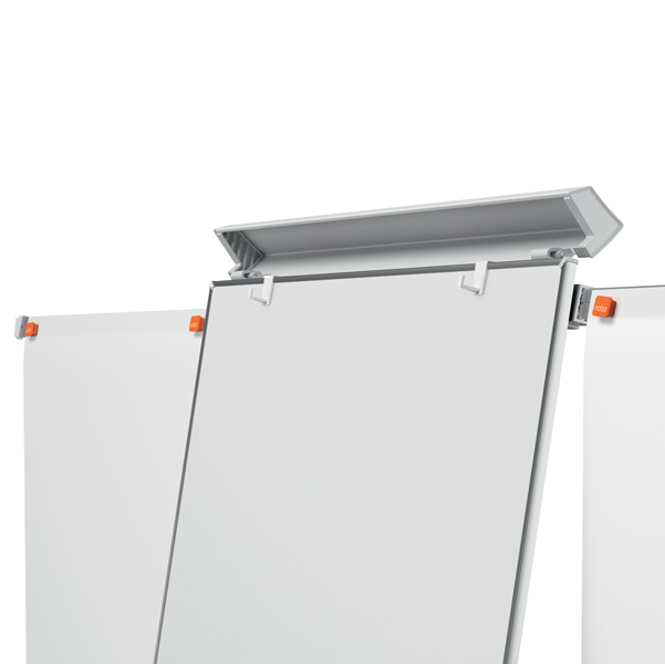 Lavagna portablocco Classic con cavalletto - 100x68,5 cm - bracci estensibili - bianco - Nobo