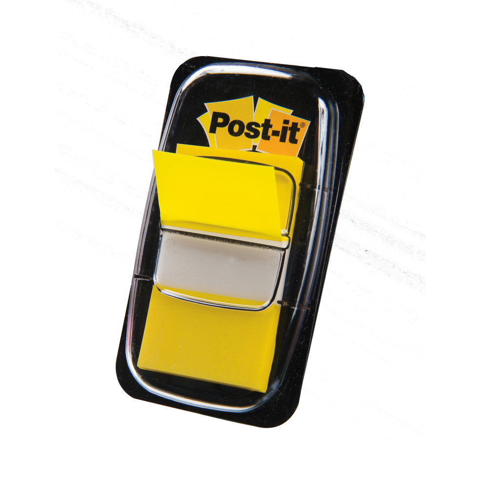 Segnapagina Post it Index Medium - 680-5 - 25,4 x 43,2 mm - giallo - Post it - conf. 50 pezzi