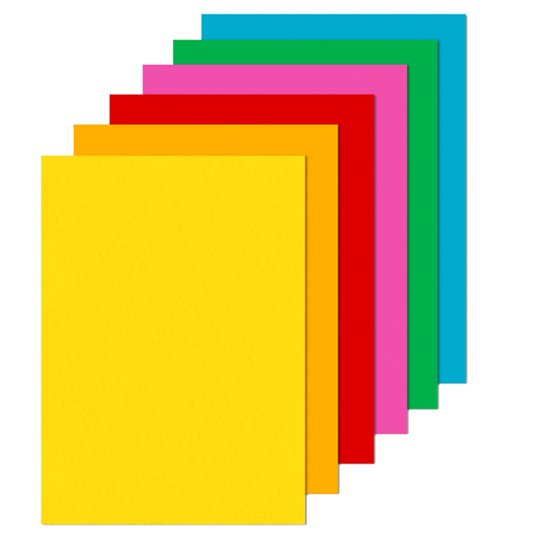 Carta Rismaluce - A3 - 140 gr - mix 6 colori - Favini - conf. 200 fogli