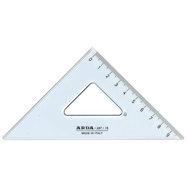 Squadra Uni - 45gradi - 15cm - Arda